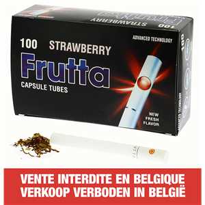 100 STRAWBERRY CLICK TUBES
