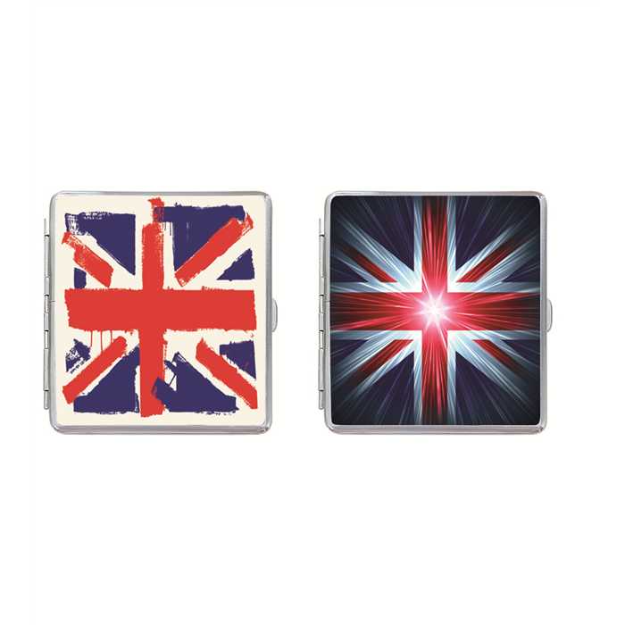 20 CIG, CASE 85MM UK FLAG (X6)