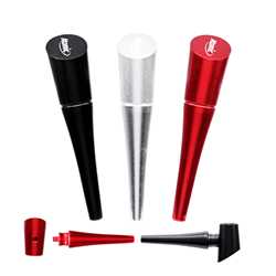 ALU PIPE WITH STAND COLOR ASSORTED (X24)