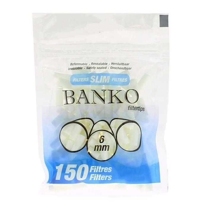 BANKO 6MM FILTER TIPS (34 x150)