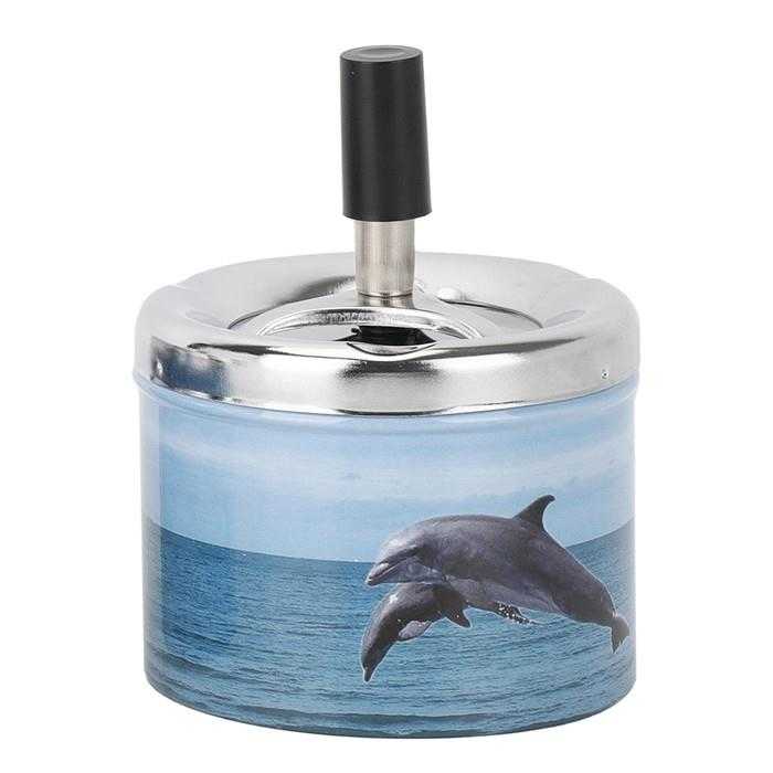 BELFLAM SPINNING ASHTRAY 9CM DOLPHIN