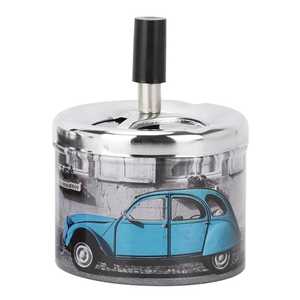 BELFLAM SPINNING ASHTRAY 9CM FRENCH CAR