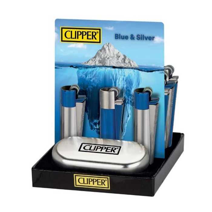 CLIPPER CP11RH METAL BLUE & SILVER (X12)