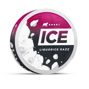 ICEPOUCH 18MG LIQOURICE RAZZ