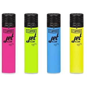 LIGHTER JETFLAME SOFT TOUCH FLUO (X48)