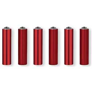 LIGHTERS MICRO ELECTRIC RED SLEEVE  (X30)