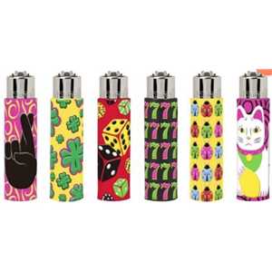 LIGHTERS POP COVER FLOWERED (X30)