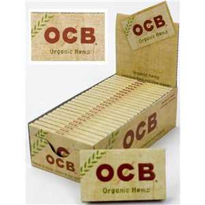 OCB ORGANIC DOUBLE ROLLING PAPER (X25)