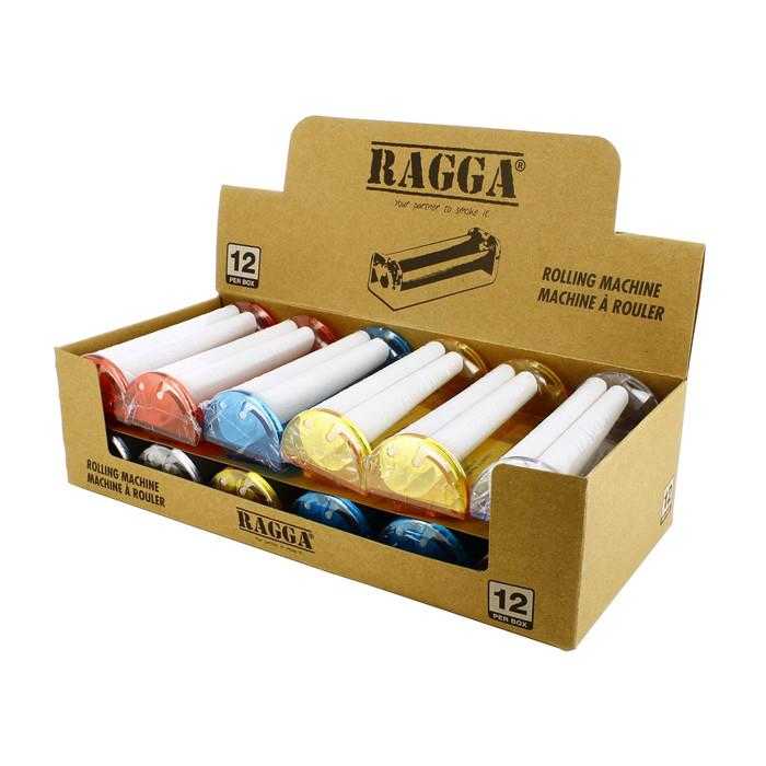RAGGA CONICAL PLASTIC ROLLER 110MM ASSORTED (X12)
