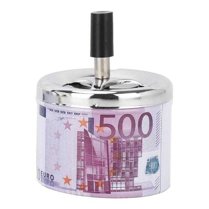 SPINNING ASHTRAY FIVE HUNDRED EURO