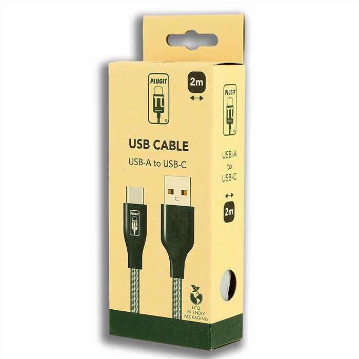USB-A TO USB-C CABLE (2M)