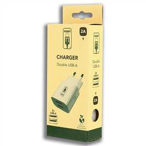 WALL CHARGER 2 USB-A